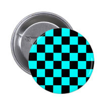 Aqua Chequerboard Button buttons