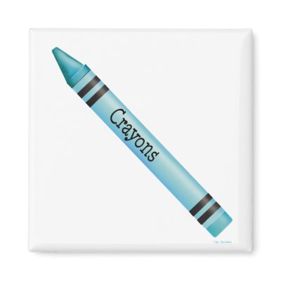 Aqua Crayon by crayons