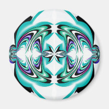 Aqua Fractal Magnet