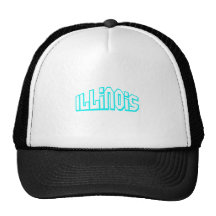 Aqua Illinois Hat