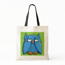 Aqua Owl green Bag