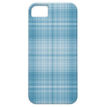 Aqua Plaid iPhone 5 Cover