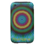Aqua Pools Mandala iPhone 3g 3gs tough case iPhone 3 Tough Cases
