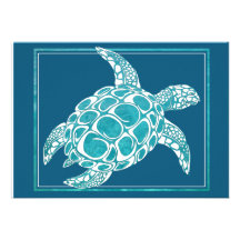 Aqua Sea Turtle Invite 2