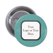Aqua Spring Rays Button