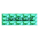 Aqua Statuary Birds BOOKMARK Business Card Templates