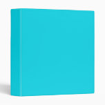 Aqua Teal Blue Binder