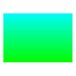 Aqua to Green Business Card