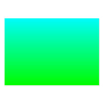 Aqua to Green Business Card business cards