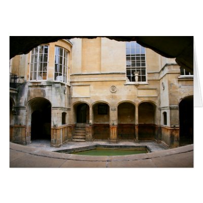 Aquae Sulis - Roman Baths Cards by moonrisings