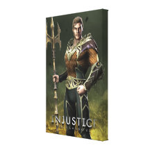 Aquaman Gallery Wrapped Canvas