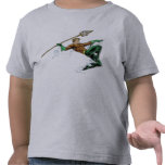 Aquaman Lunging with Spear T Shirt