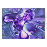 Aquamarine Abstract Card