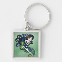 Aquamarine Premium Keychain
