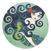 aquamarine, the teenage mermaid sticker