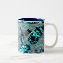 Aquamarine Tin Man Mug