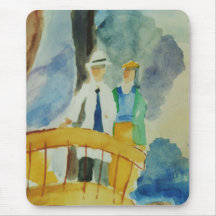 Aquarelle Mousepad Tapis De Souris
