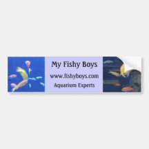 Aquarium Business Bumper Sticker
