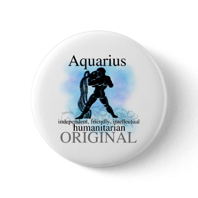 Aquarius About You Button by horoscope_signs