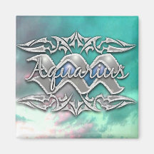 AQUARIUS FRIDGE MAGNETS