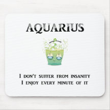 Aquarius: Insanity Mousepad