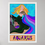AQUARIUS MERMAID POSTER