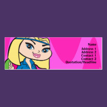 Aquarius Profile Card business cards