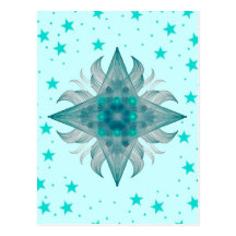 Aquarius Star Postcard