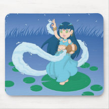 Aquarius - The Water Bearer Mousepads
