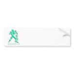 Aquarius Traits Bumper Sticker bumper stickers
