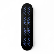 Aquarius. Zodiac Astrology Sign. Skateboard Decks