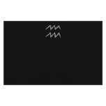Aquarius. Zodiac Astrology Sign. Customized Stationery