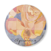Aquarius Zodiac Fridge Magnet