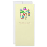 Aquarius Zodiac Star Sign Rainbow Bookmark