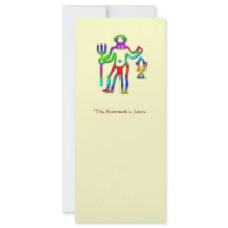 Aquarius Zodiac Star Sign Rainbow Bookmark