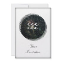 Aquarius Zodiac Star Sign Universe Party or Event