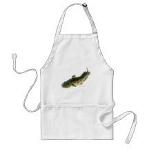 Aquatic Animal Art Apron