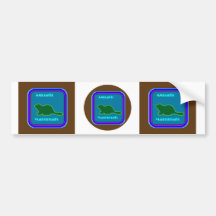 Aquatic Mammals - Nature Lovers Favourite Bumper Stickers