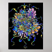 Aquatic Visions inverted Poster