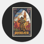 Aquileia Round Sticker