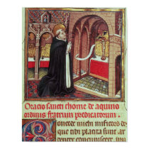 Aquinas'Libro de Horas de Alfonso el posters