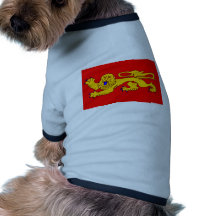Aquitaine, France flag Doggie Tee Shirt