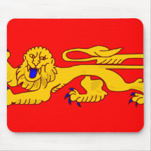 Aquitaine, France flag Mouse Pads