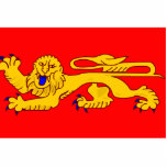 Aquitaine, France flag Photo Cut Out