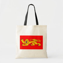 Aquitaine, France flag Tote Bag