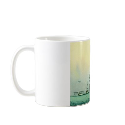 AQUITANIA CUNARD WHITE STAR LINE SHIP COFFEE MUGS by ANGELHELEN