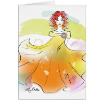 AquqBella Greeting Card - Fairy3