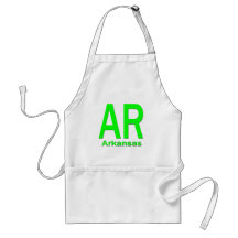 AR Arkansas green Apron