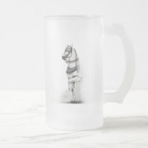 Arab horse frosted mug