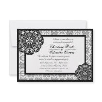 Arabesque Black Lace, 3.5x5 engagement